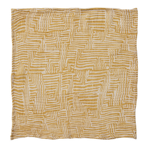 Cotton Napkin With Kuba Pattern - Set of 4