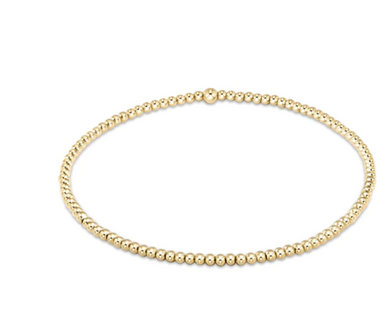2mm Classic Gold Bracelet