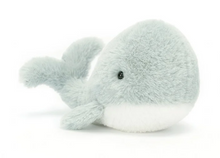 Load image into Gallery viewer, Wavelly Whale Grey Plush Toy