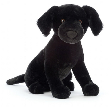 Pippa Black Labrador Plush Toy