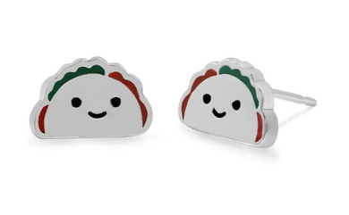 Taco Sterling Silver Earrings