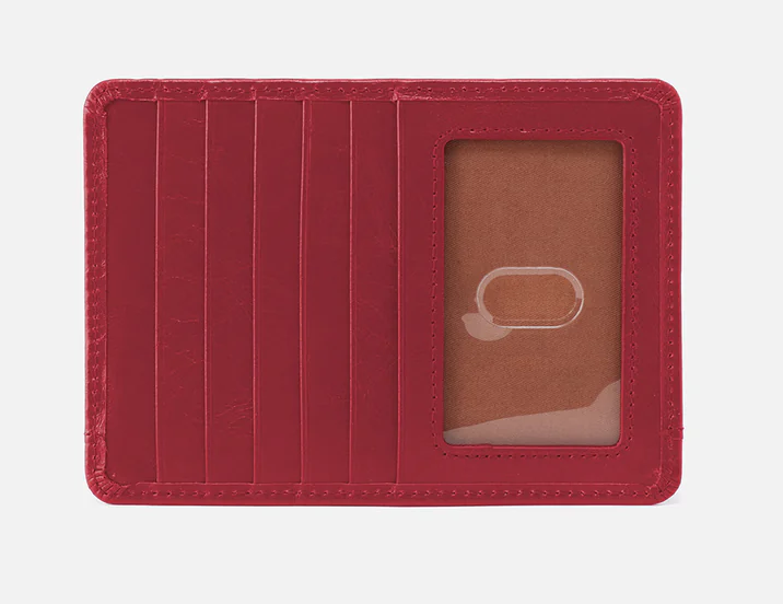 Euro Slide - Card Case - Cranberry