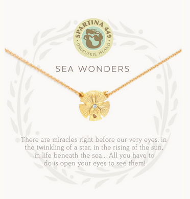 Sea La Vie Sand Dollar Necklace