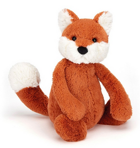 Bashful Fox Plush Toy