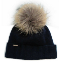 Load image into Gallery viewer, Cashmere Simple Pom Hat