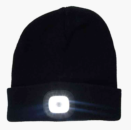 Rechargable LED Light Up Beanie Hat