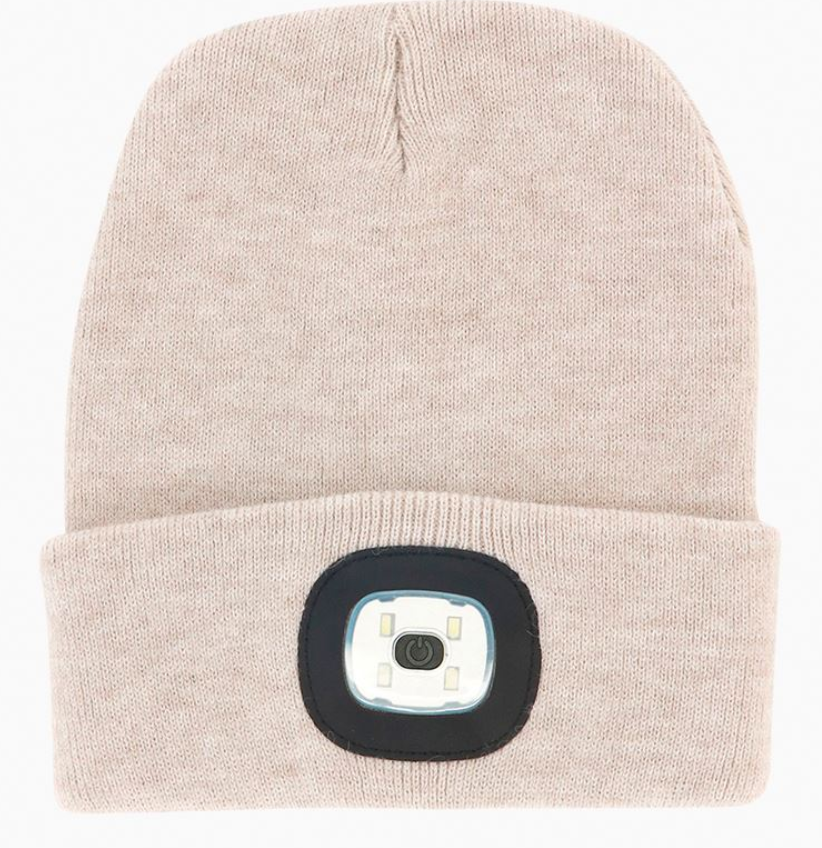 Rechargable LED Light Up Beanie Hat
