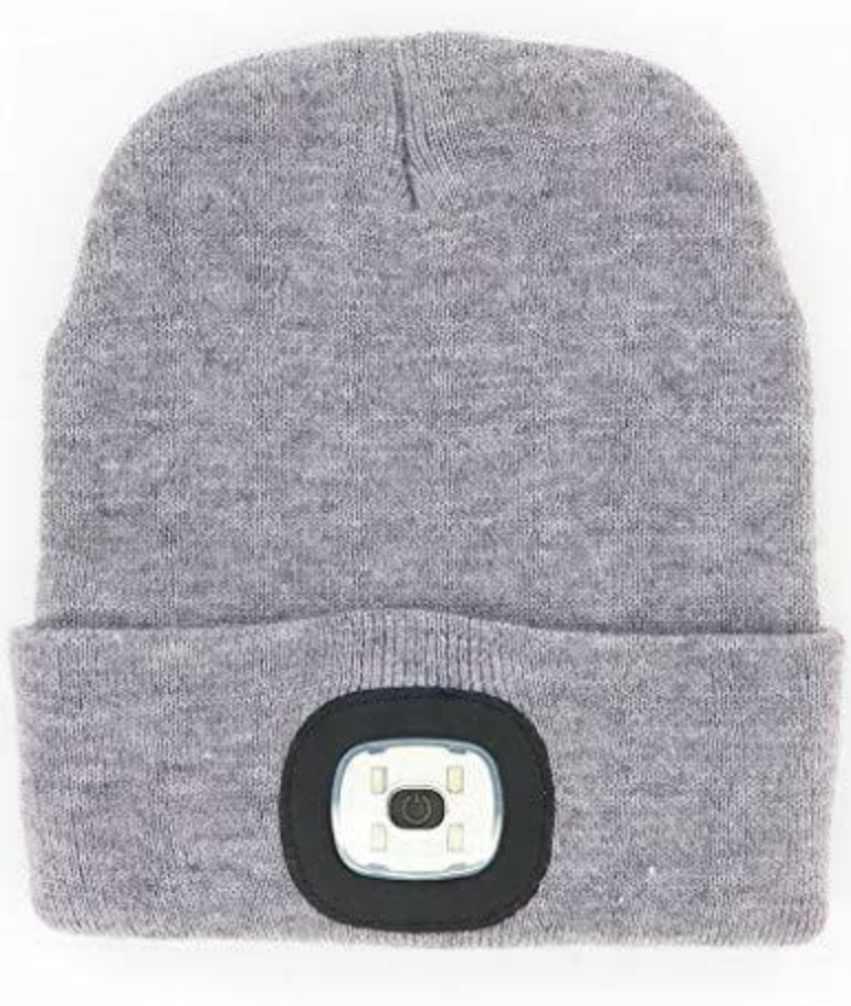 Rechargable LED Light Up Beanie Hat