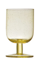 Load image into Gallery viewer, Stemmed Bubble Wine Glass