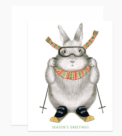 Card - Ski Bunny