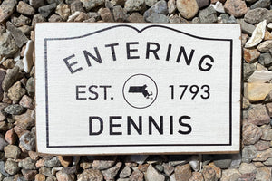 Entering Dennis XL Rustic Block