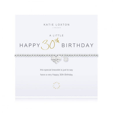HAPPY 30TH BIRTHDAY BRACELET