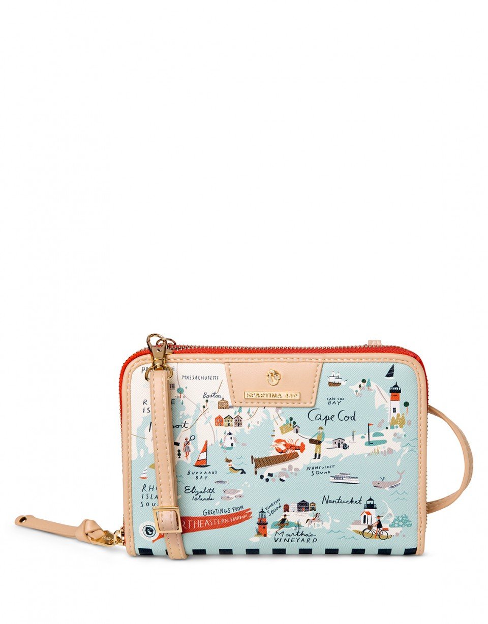 Northeast Harbors All-In-One Phone Crossbody